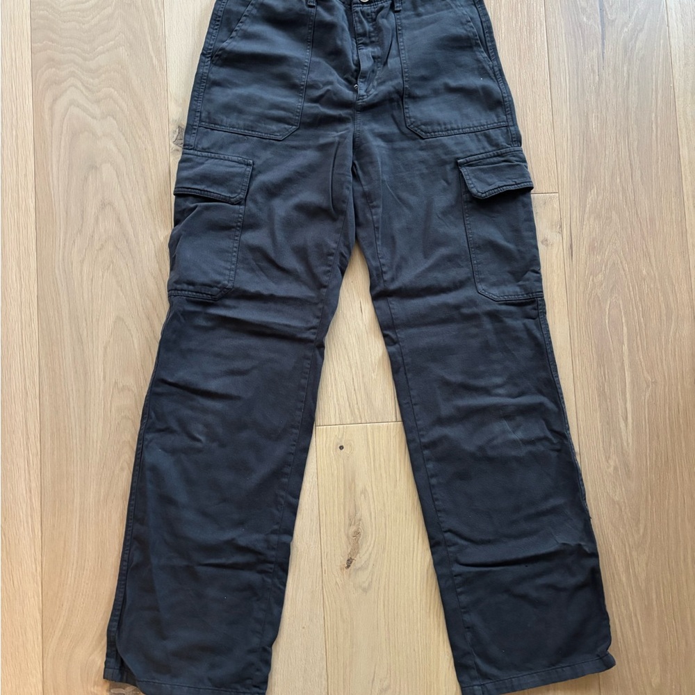 Zara Women’s Dark Gray Cargo Pants